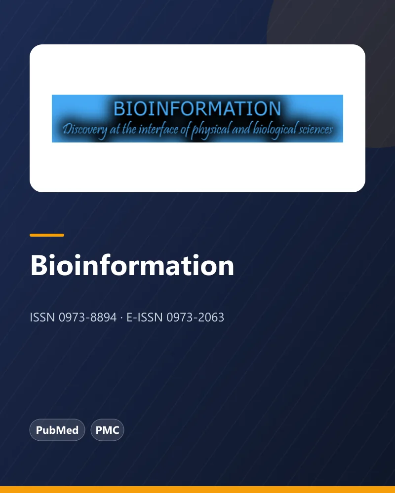 Bioinformation cover