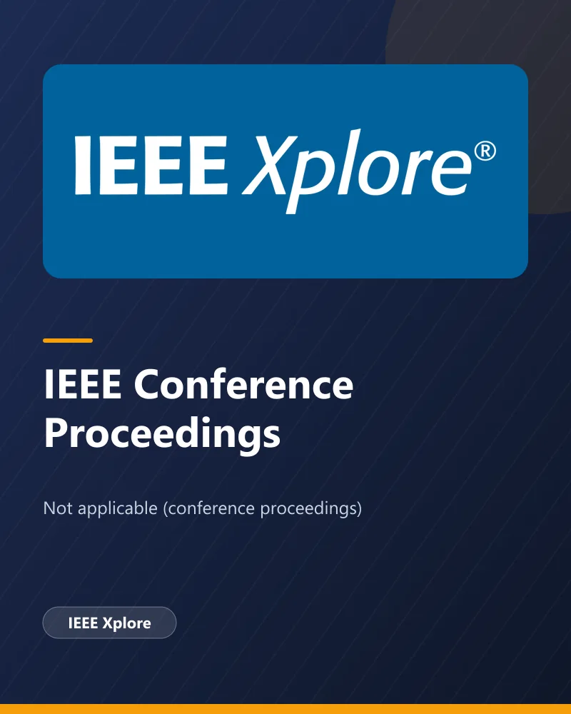 IEEE Conference Proceedings cover
